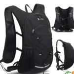 Mochila para Senderismo y Trail Ligera Negra